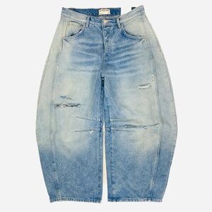 We The Free Light Blue Flare & Wide Leg Jeans